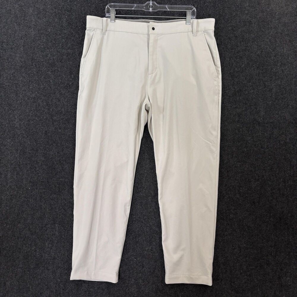 Nike Victory Golf Pants Men's 38x28 Beige Dri-FIT Standard Fit Chino Performance